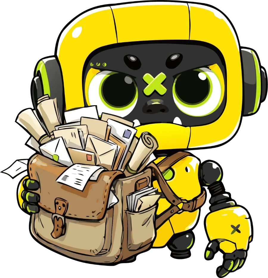 Email campaign mascot