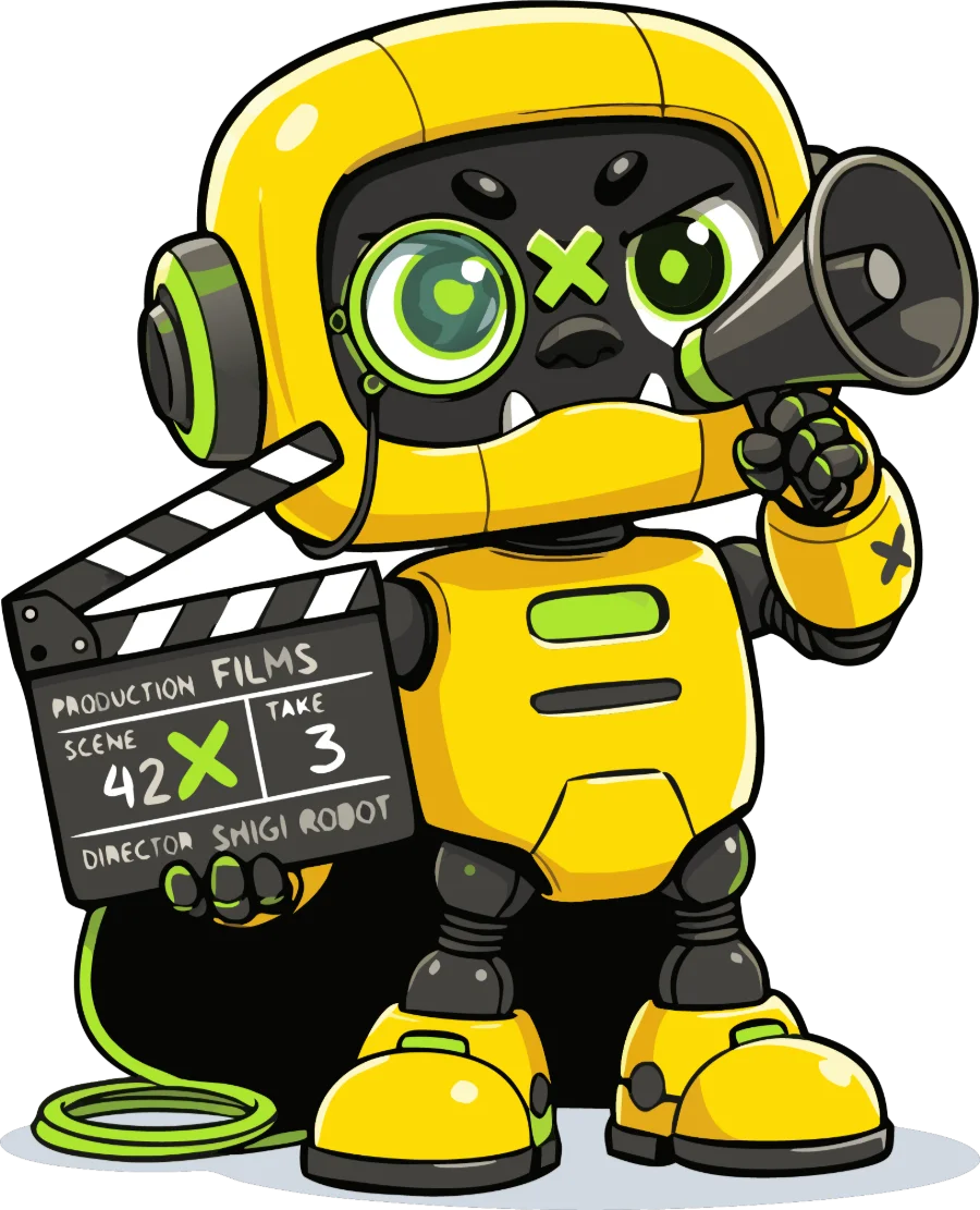 Film direction mascot
